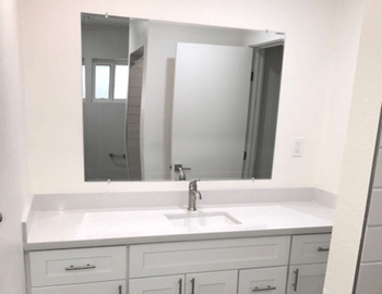 Modern fixtures & finishes*